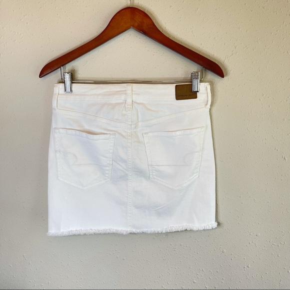 American Eagle High Rise Mini Jean Skirt/Sz:6/NWT - Picture 6 of 12
